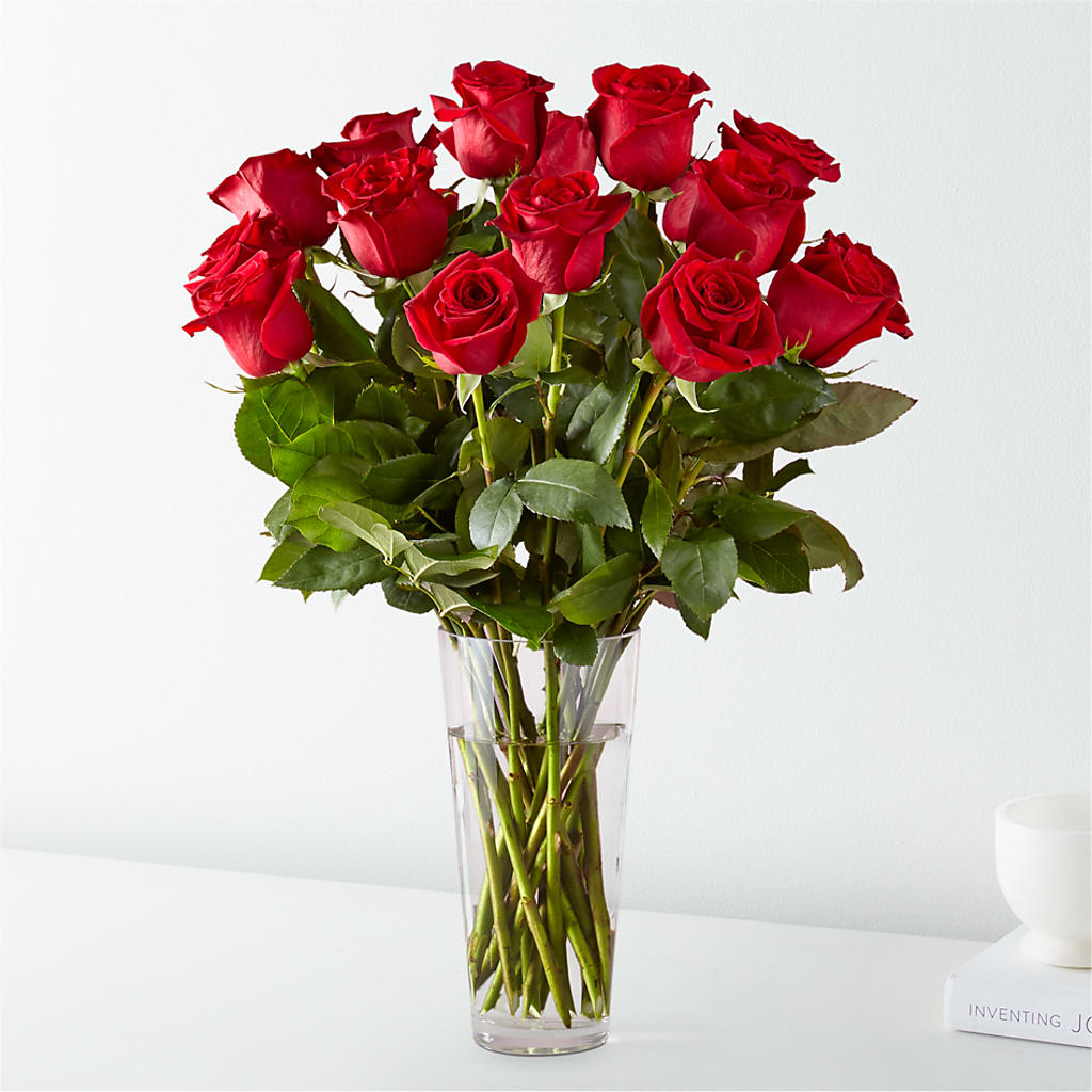 Long Stem Red Rose Bouquet – JENNY'S FLOWER, Brooklyn NY