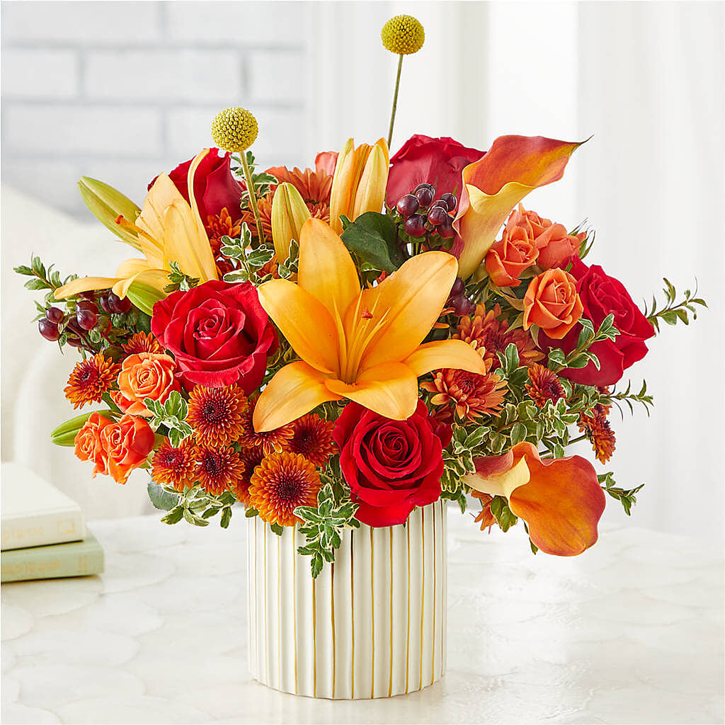 Scarlet Skies Bouquet – JENNY'S FLOWER, Brooklyn NY