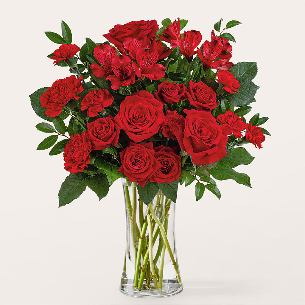 Brilliant Ruby Bouquet – JENNY'S FLOWER, Brooklyn NY