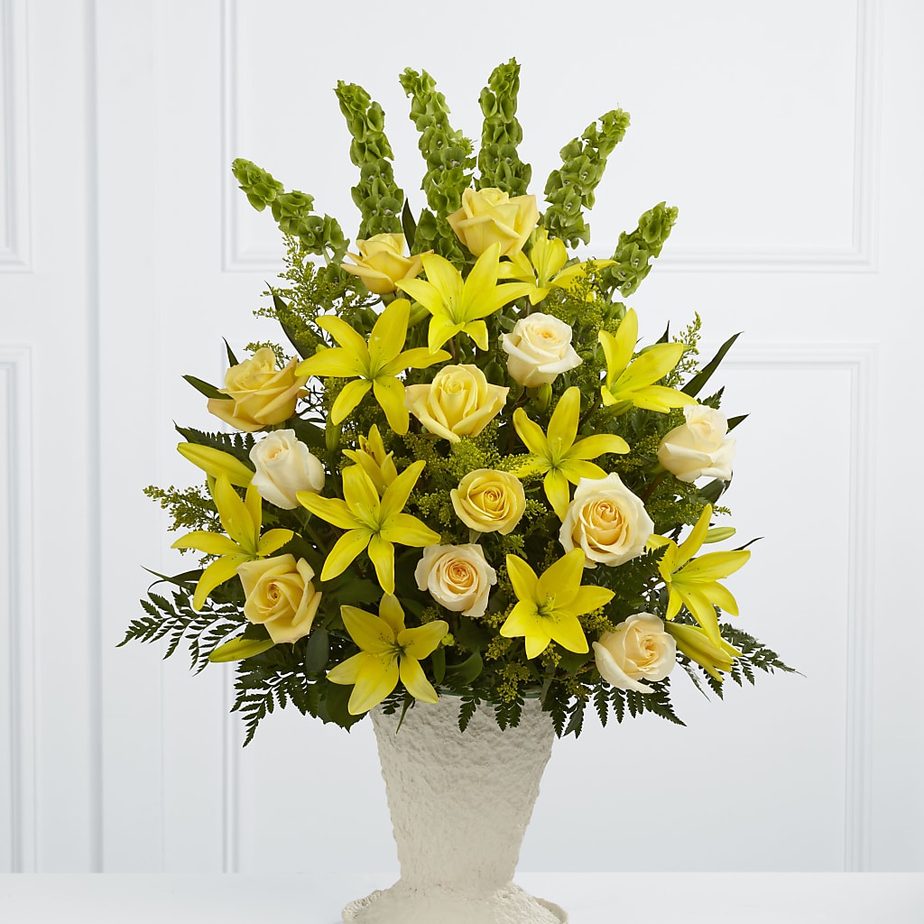Golden Memories Arrangement – JENNY'S FLOWER, Brooklyn NY