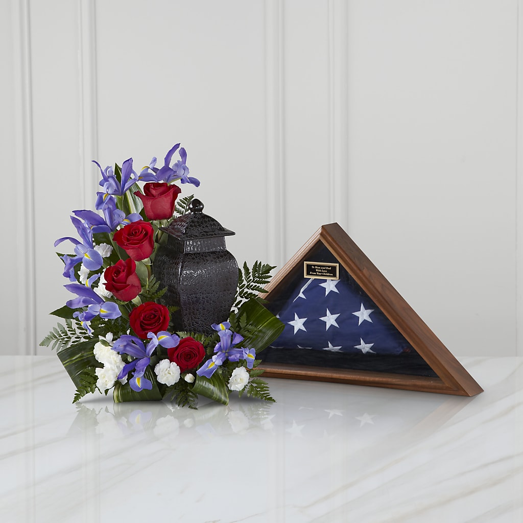 Patriotic Tribute Arrangement – JENNY'S FLOWER, Brooklyn NY