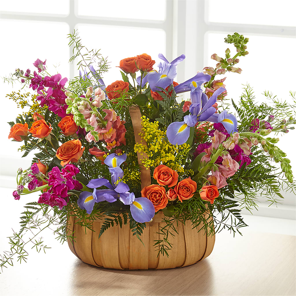 Garden of Life Basket – JENNY'S FLOWER, Brooklyn NY