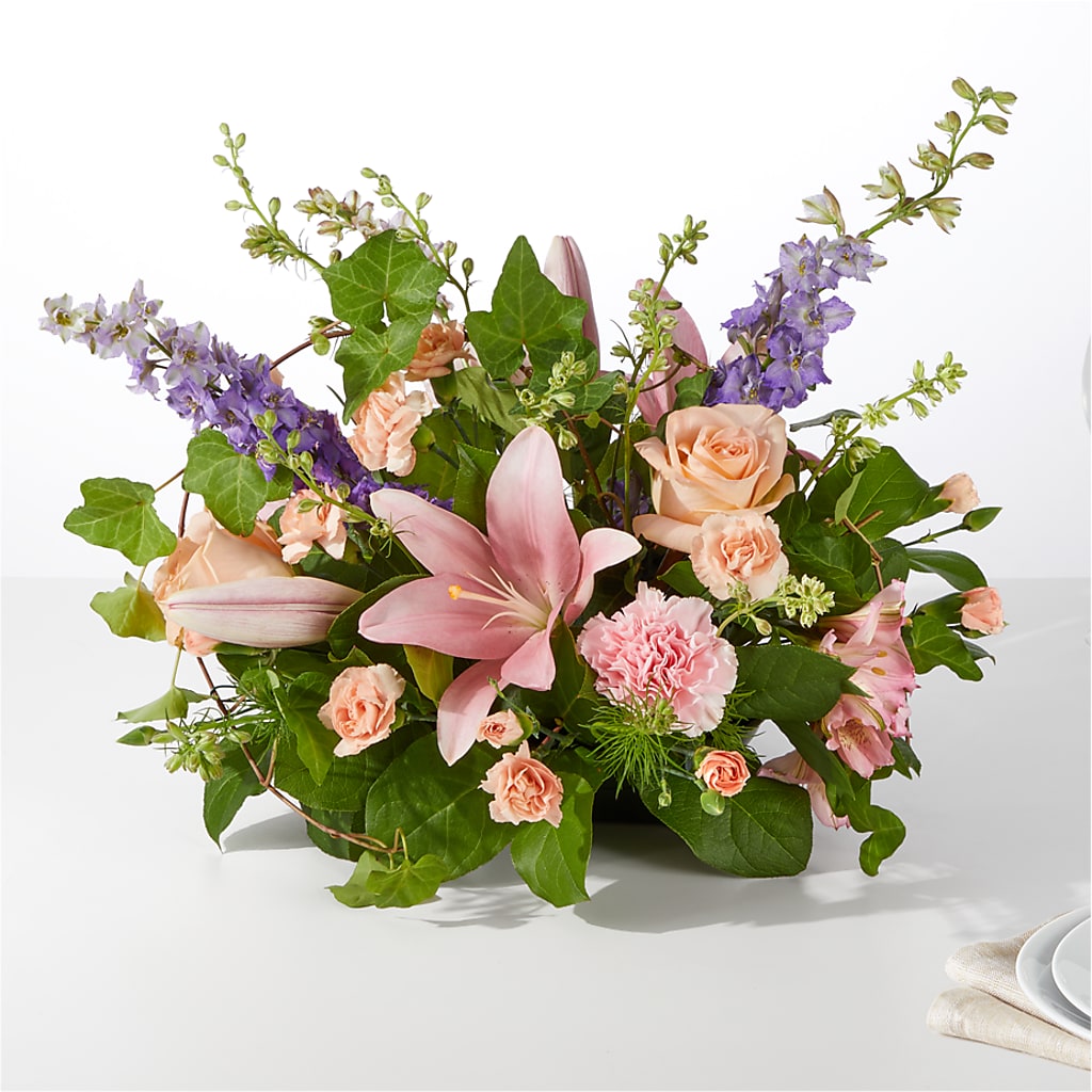 Blossom Time Centerpiece – JENNY'S FLOWER, Brooklyn NY