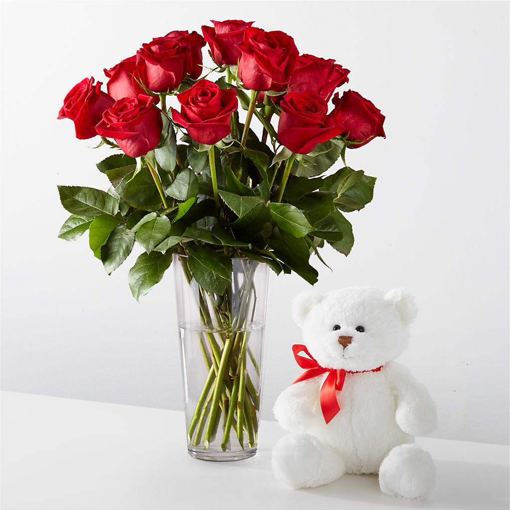 Romantic Long Stem Red Rose Bouquet Bundles – JENNY'S FLOWER, Brooklyn NY