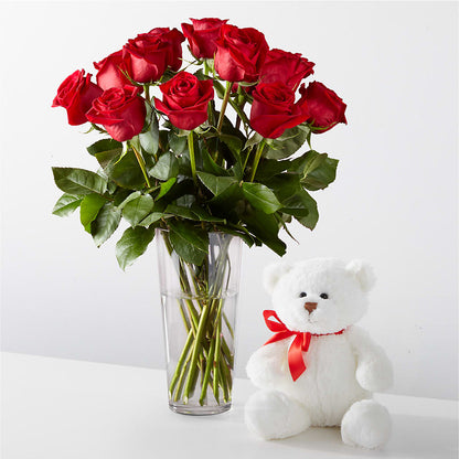 Romantic Long Stem Red Rose Bouquet Bundles – JENNY'S FLOWER, Brooklyn NY