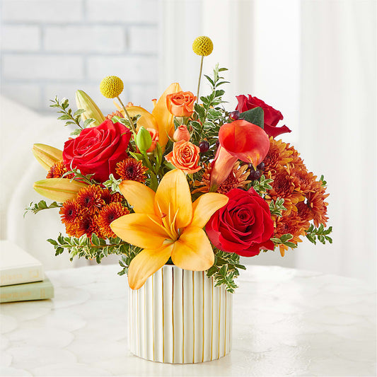 Scarlet Skies Bouquet – JENNY'S FLOWER, Brooklyn NY
