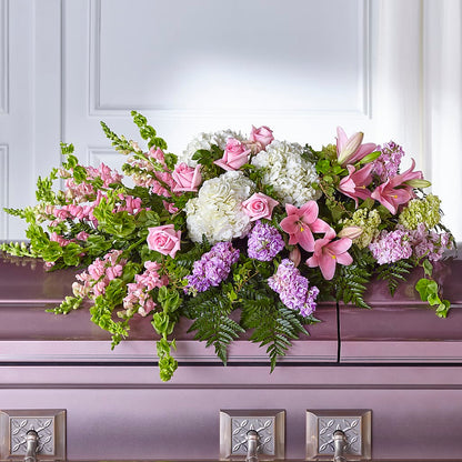 Life's Gratitude Casket Spray – JENNY'S FLOWER, Brooklyn NY