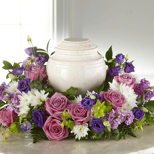 Blooming Sympathy Cremation Adornment – JENNY'S FLOWER, Brooklyn NY