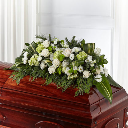 Hopeful Gesture Casket Spray – JENNY'S FLOWER, Brooklyn NY